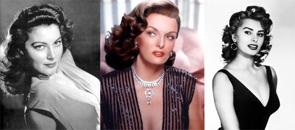 Brunette Bombshell collage