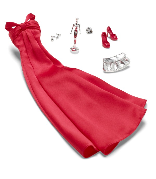 Red carpet on white bckgrd