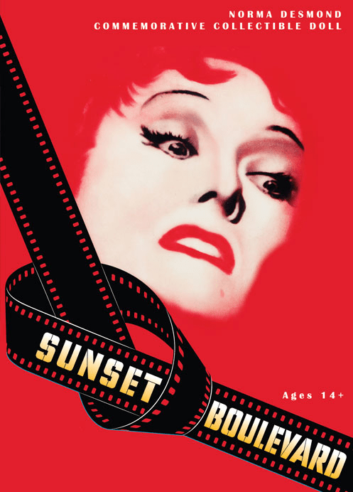Sunset blvd movie poster