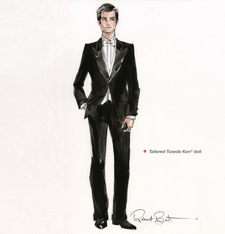 Tailored Tuxedo Ken