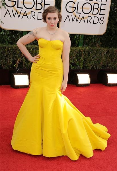 Lena Denham in Zac Posen MSN