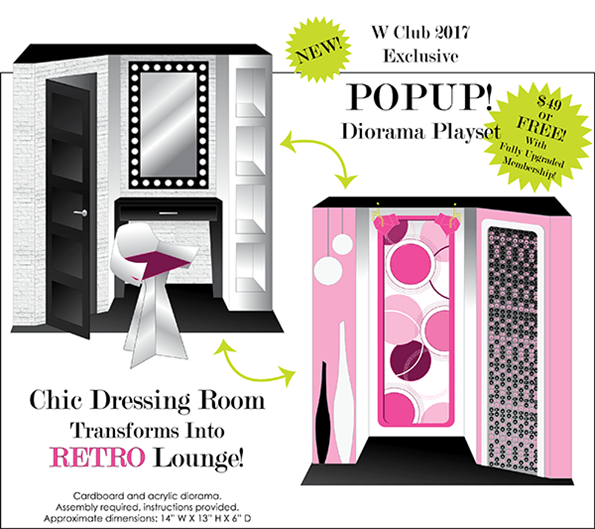 ©2017 Integrity Toys, Inc POPUP! Diorama popup