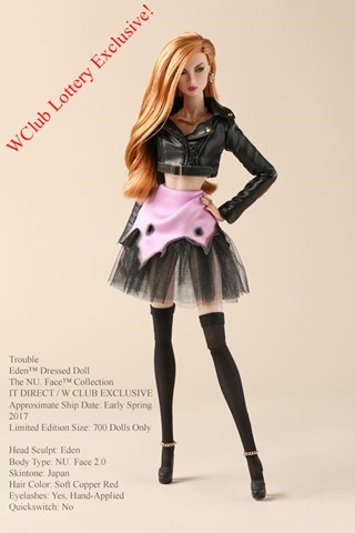 ©2016 Integrity Toys, Inc. Trouble Eden