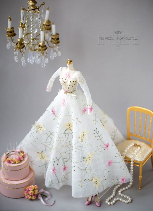 ©2017 Inside The Fashion Doll Studio - A Bridal Still Life