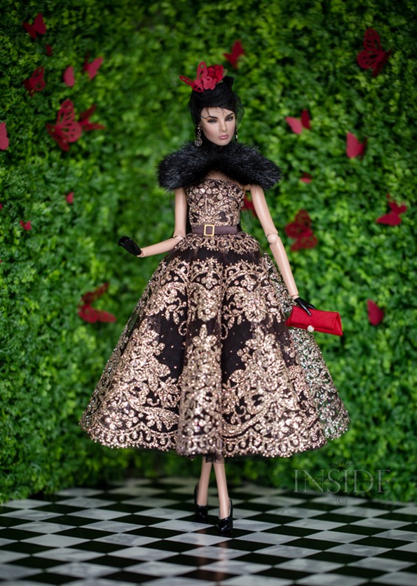 ©2017 Inside The Fashion doll Studio - Mademoiselle Papillon Rouge