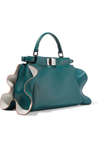 ©2017 Net-A-Porter Fendi ruffle purse from net a porter