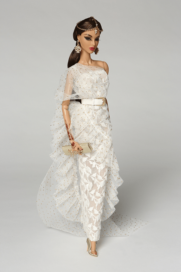 ©2018 Integrity Toys, Inc.-2018 Fashion Royalty Sacred Lotus Collection-Divinity Isha Kalpana Narayanan