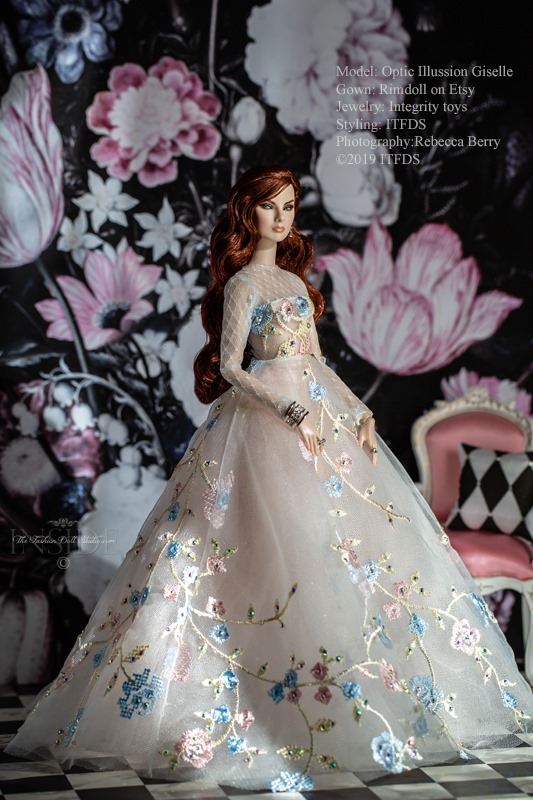 ©2019 InsideTheFashionDollStudio-Giselle in the Flowers