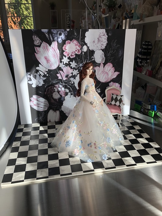 ©2019 InsideTheFashionDollStudio-Giselle in the Flowers